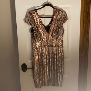 Dress the population dress EUC, sequined dress